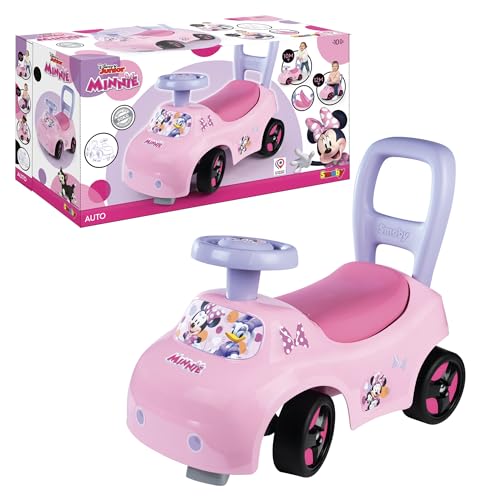 Smoby - Minnie Prima Auto, 7600720544, +10 Monate, Ride on, offizielles Lizenzprodukt von Disney, rosa Smoby - Minnie Prima Auto, 7600720544, +10 Monate, Ride on, offizielles Lizenzprodukt von Disney, rosa von Smoby
