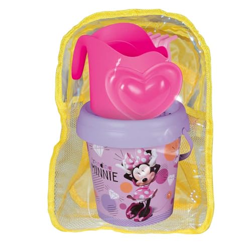 Smoby Rucksack mit Minnie Strandeimer, inklusive Eimer, Schaufel, Rechen, Sieb, Gießkanne und Form - recyceltes Material - für Kinder ab 18 Monaten - (7600862216) Smoby Rucksack mit Minnie Strandeimer, inklusive Eimer, Schaufel, Rechen, Sieb, Gießkanne und Form - recyceltes Material - für Kinder ab 18 Monaten - (7600862216) von Smoby