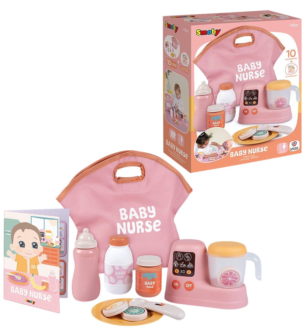 Smoby Puppenzubehör - 10 Teile - Geschirr-Set - Smoby - One Size - Puppenzubehör Smoby Puppenzubehör - 10 Teile - Geschirr-Set - Smoby - One Size - Puppenzubehör von Smoby