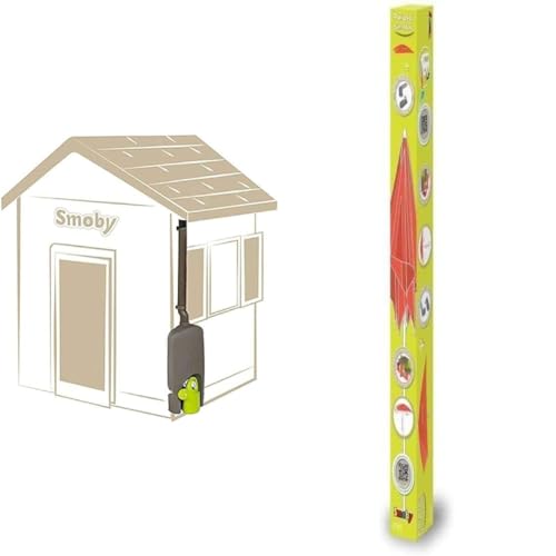 Smoby – Regenfass mit Gießkanne – Zubehör für Smoby Spielhäuse & Sonnenschirm - Zubehör für Spielhaus, Sonnenschutz von Smoby