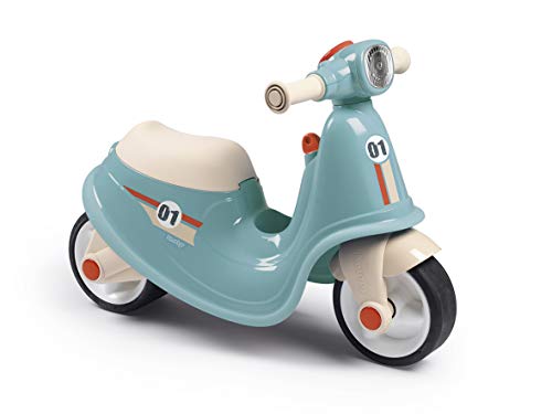 Porteur Scooter - Smoby - Bleu - Pour Bébé de 18 mois - Coffre a jouets sous le siege - L?64,5 x l34 x H47,5 cm von Smoby