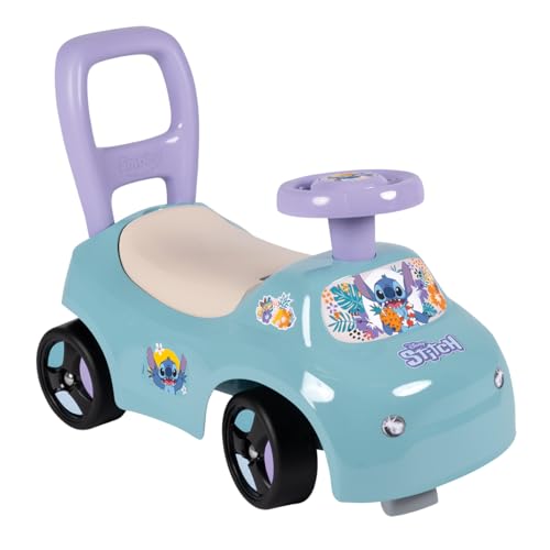 Smoby – Stitch Rutschauto – Fahrzeug & Lauflernhilfe in einem – mit Lenkrad & Geheimfach – für Kinder ab 10 Monaten Smoby – Stitch Rutschauto – Fahrzeug & Lauflernhilfe in einem – mit Lenkrad & Geheimfach – für Kinder ab 10 Monaten von Smoby