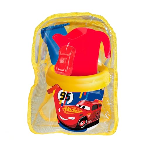 Smoby - Rucksack mit Strandeimer Cars - Set mit Schaufel, Rechen, Sieb, Gießkanne und Form - Spielzeug für Kinder ab 18 Monaten (7600862228) Smoby - Rucksack mit Strandeimer Cars - Set mit Schaufel, Rechen, Sieb, Gießkanne und Form - Spielzeug für Kinder ab 18 Monaten (7600862228) von Smoby