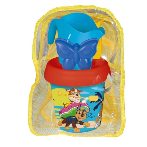 Smoby Rucksack mit Strandeimer von Paw Patrol – inklusive Eimer, Schaufel, Rechen, Sieb, Gießkanne und Form – recyceltes Material – für Kinder ab 18 Monaten – (7600862215) Smoby Rucksack mit Strandeimer von Paw Patrol – inklusive Eimer, Schaufel, Rechen, Sieb, Gießkanne und Form – recyceltes Material – für Kinder ab 18 Monaten – (7600862215) von Smoby