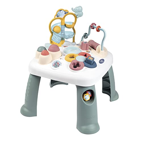 Smoby Toys - Little Smoby Spieltisch ab 1 Jahr - Activity-Tisch mit Lern- und Motorik-Spielzeug für Babys und Kleinkinder ab 12 Monaten von Smoby