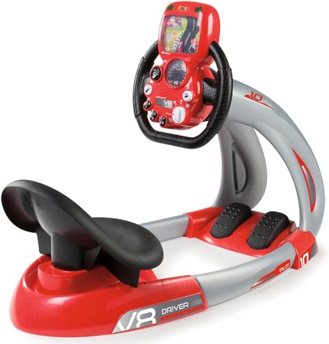 Smoby - V8 Driver - Fahrsimulator für Kinder - Elektronisches Lenkrad - mit Sounds und Lichter Smoby - V8 Driver - Fahrsimulator für Kinder - Elektronisches Lenkrad - mit Sounds und Lichter von Smoby