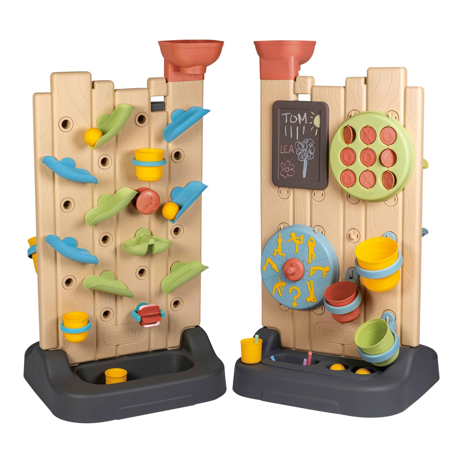 Smoby Wasser- und Geschicklichkeitsspiele Activity Wall 6in1 von Smoby