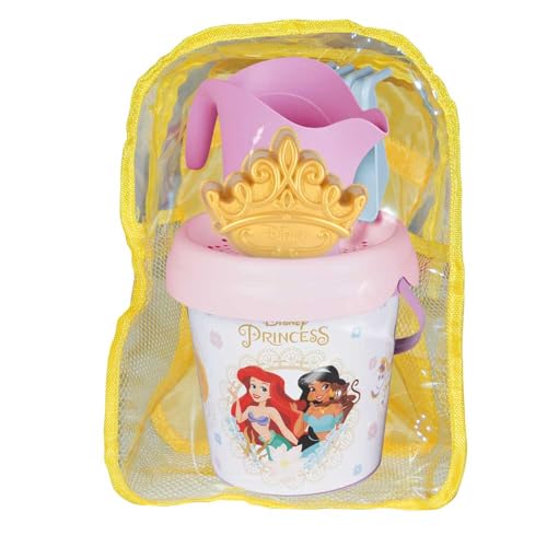 Smoby Rucksack mit Disney-Prinzessinnen mit Sieb, Schaufel, Rechen, Gießkanne und Form - enthält recycelten Kunststoff - Sandspielzeug - ab 18 Monaten (7600862212) Smoby Rucksack mit Disney-Prinzessinnen mit Sieb, Schaufel, Rechen, Gießkanne und Form - enthält recycelten Kunststoff - Sandspielzeug - ab 18 Monaten (7600862212) von Smoby