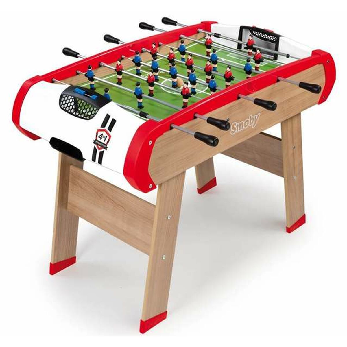 Tischfußball Smoby Powerplay 4 in 1 87 x 120 x 90 cm von Smoby