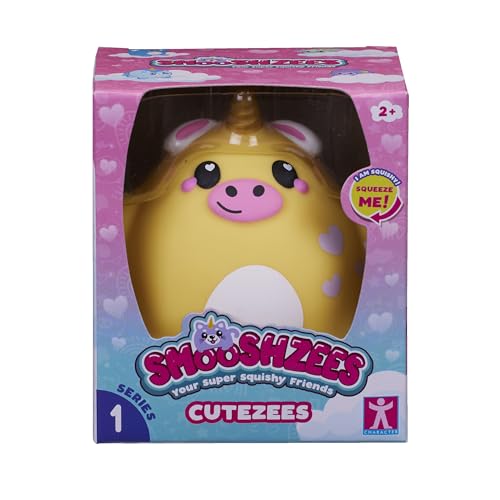 Smooshzees Cutezees Buttercup Yellow Unicow, Sammelfiguren, superweich, kuschelig und quetschbar! von Smooshzees