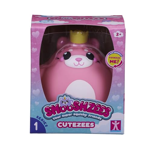 Smooshzees Cutezees Rose, Pink Kitty, Sammelfiguren, superweich, kuschelig und quetschbar! von Smooshzees