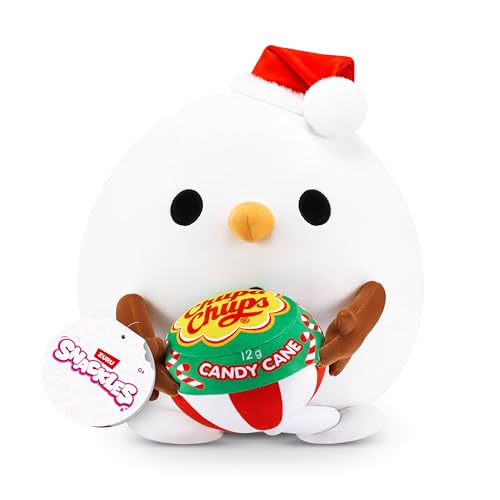 Snackles 77628A Weihnachten groß, Candy Cane, Snowman (Chupachups), Medium (36 cm) von Snackles