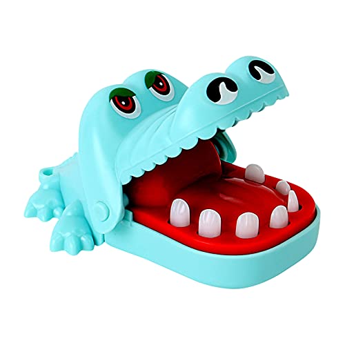 Krokodil beim Zahnarzt, Kroko Doc Spiel, Crocodile Toy Classic Mund Zahnarzt Biss Finger Familie Krokodil Spiel Kinder Action Geschicklichkeit Kinderspiele Ab 3 Jahre für Mädchen & Jungen, Geschenk von Snakell