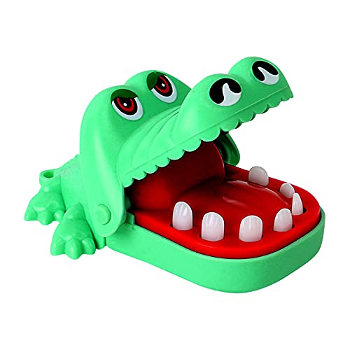 Krokodil beim Zahnarzt, Kroko Doc Spiel, Crocodile Toy Classic Mund Zahnarzt Biss Finger Familie Krokodil Spiel Kinder Action Geschicklichkeit Kinderspiele Ab 3 Jahre für Mädchen & Jungen, Geschenk von Snakell