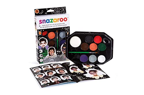 Snazaroo Face Painting Kit Halloween 8 x 2mls von Snazaroo