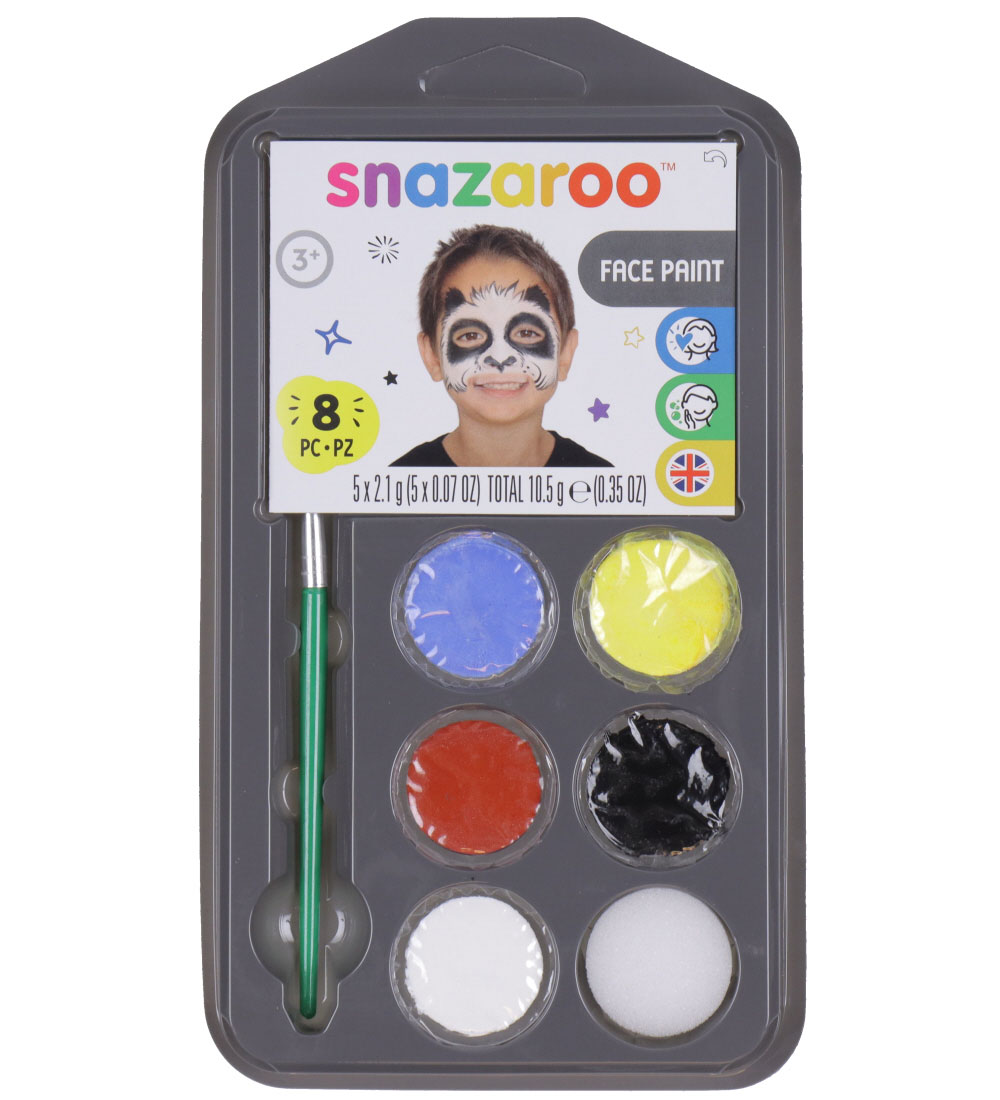 Snazaroo Kinderschminke - Summer - 7 Teile + 1 Ideenheft - Snazaroo - One Size - Schminke Snazaroo Kinderschminke - Summer - 7 Teile + 1 Ideenheft - Snazaroo - One Size - Schminke von Snazaroo