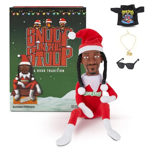 Snoop Dogg Snoop on a Stoop Weihnachtself Puppe von Snoop Dogg