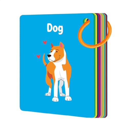 Animal Flash Cards, Child Cognitive Cards, Kid Flash Cards, Cognitive Development Animal Set Learning Card for Young Children Education Ideal for Kids and Babies Learning von Snsengg