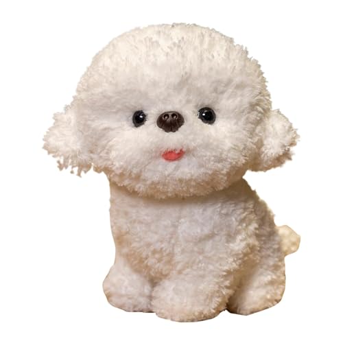 Cute Plush Dog | Soft Throw Pillow | Dog Home Decor | Plush Dog Companion, Kids Stuffed Animal, Soft Dogs Plushie, Cuddly Dogs Pillow, Decorative Plush Toy, Plushie Dogs Doll, Animal Throw Pillow von Snsengg