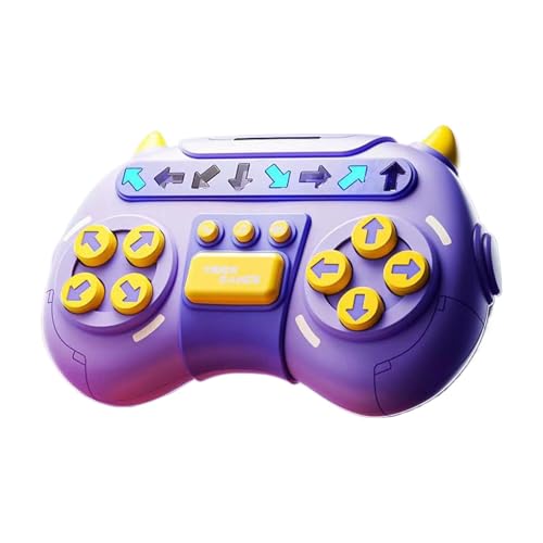 Educational Pushing Toy, Speed Pushing Fidget Toy, Dance Game Console for Kids, Puzzle and Reaction Game Toy, Fast Reaction Dance Toy, Interactive Dance Fidget Game, Educational Console for Pushing Ga von Snsengg