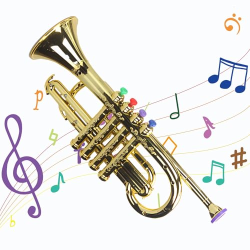 Kids Toys, Musical Horn Toy, Trumpet Toy Musical, Parent-Child Music, Musical Instruments Toys, Kids Toy Trumpet Horn, Parent-Child Music Instruments Teaching Aids for Boys, Girls, and von Snsengg