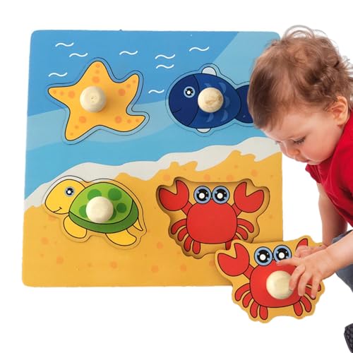 Matching Puzzle Board Game, Interactive Learning Puzzle Toy, Brain Teaser Puzzle Game for Kids, Educational Matching Puzzle for Children Ages 2 to 5, Developmental Matching Toy for Fun Game von Snsengg