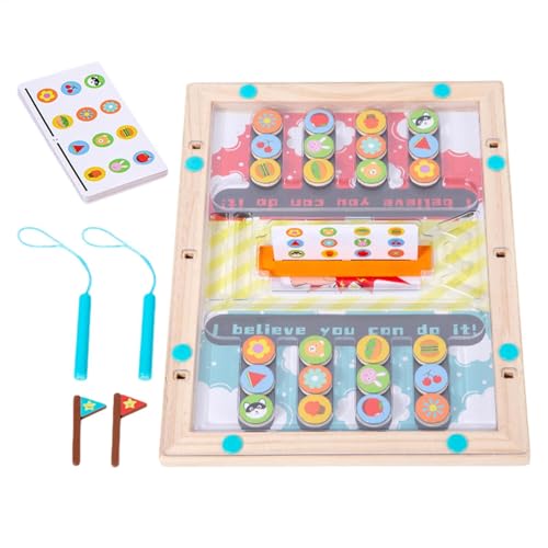 Multiplayer Board Game | Educational Magnet Game | Tabletop Magnetic Game | Fun Kids' Board Match, Children’s Day Games, Thanksgiving Board Match, Magnet Strategy Games, Magnetic Games for Kids von Snsengg