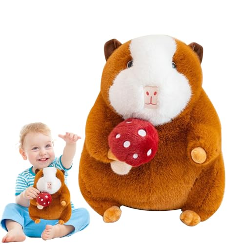 Snsengg Capybara Plush Stuffed Animal, Capybara Doll Holding Vegetables, Skin Friendly Animal Pillow, Sleeping Hugging for Sofa, Bedroom, Living Room 9.84x5.91 inches von Snsengg