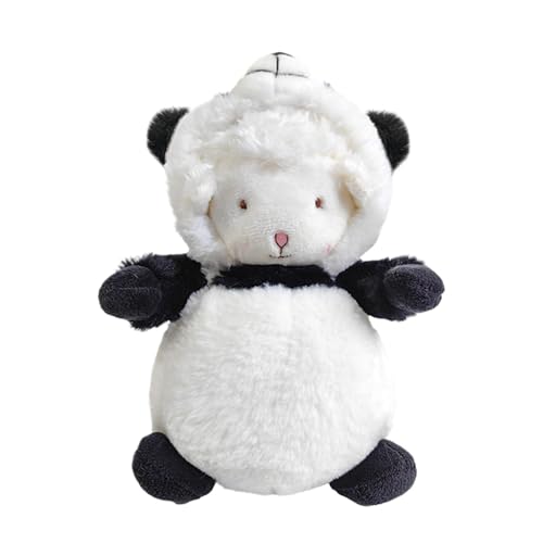 Snsengg Lamb Stuffed Animal, Plush Lamb Toy, Soft Educational Comfort Doll, 5.91x3.15x7.87 inch Cute Sheep Plush Ideal for Toddler, Kids, Boys, Girls, for Children's Day von Snsengg