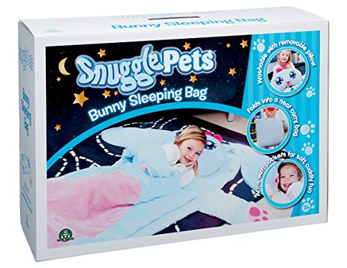 Snuggle Pets PLN01112 Flair Charakter Schlafsack, Hase, Mehrfarbig von Snuggle Pets