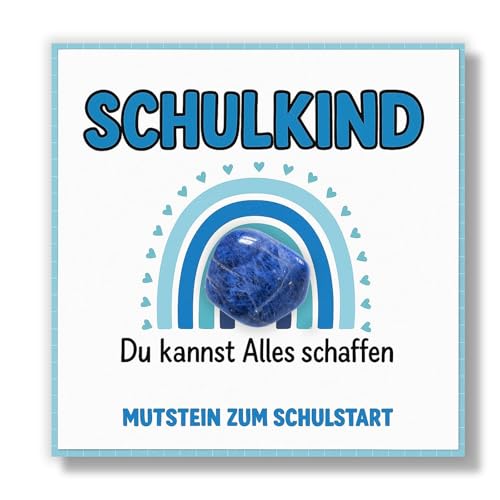 Snyvpra Einschulung Geschenk Junge, Lernstein zur Einschulung, Schulkind 2025 Junge, Mutstein Zum Schulstart, Einschulung Junge, Schultüte Füllung, Geschenk Glückssteine Für das Schulkind 2025 Snyvpra Einschulung Geschenk Junge, Lernstein zur Einschulung, Schulkind 2025 Junge, Mutstein Zum Schulstart, Einschulung Junge, Schultüte Füllung, Geschenk Glückssteine Für das Schulkind 2025 von Snyvpra