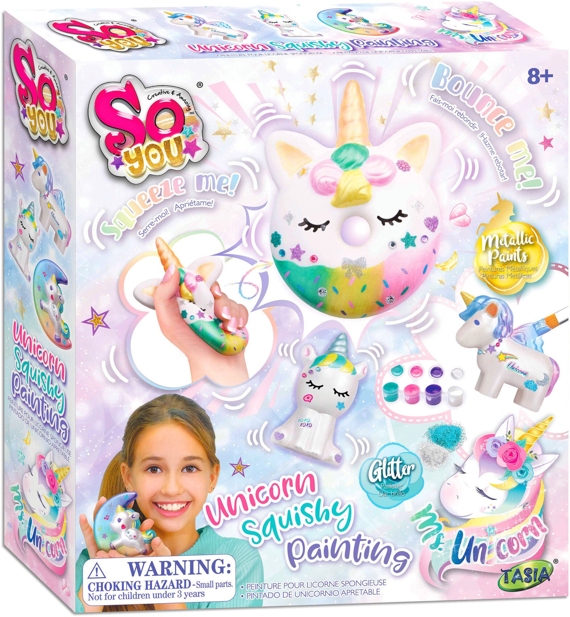 So Beads Set Malen Squishies Einhörner 4er-Pack von So Beads