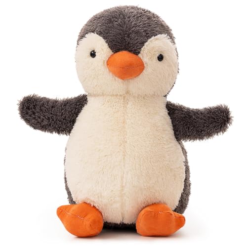 SoLLek Pinguin Plüsch Spielzeug Pinguin Plüschtier Schmusetier Gefüllte Puppe Tier Plüschkissen Spielzeug Geburtstage Geschenk für Kinder Mädchen Jungen - 21cm von ZYZYZK