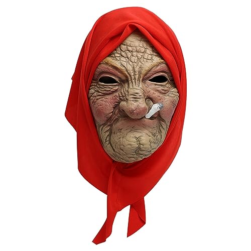 Sobzia Halloween Therian Mask Unisex - Halloween Kostüm - Lustige Maskerade Party Cosplay Vintage-Halloween Weihnachten für Kostüm Coole Venezianischen Maske Kostüm Abschlussball Karneval Maske von Sobzia