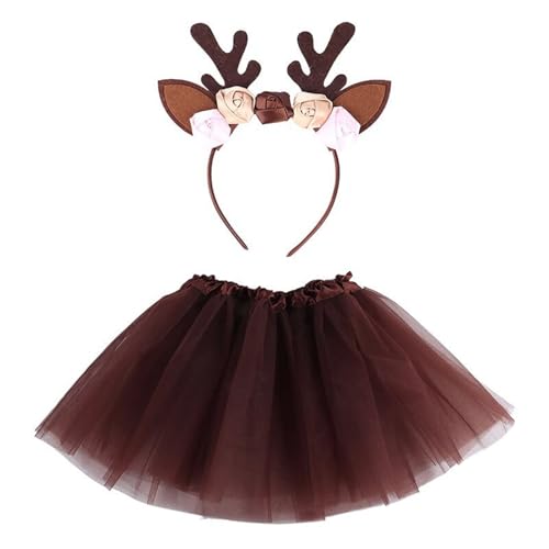 Sobzia Rentier Kostüm Damen,Weihnachtskostüme Damen,Aperol Kostüm Damen,Tierkostüm Damen,Deals Of the Day,Weihnachtsrock Damen,Christmas Costume,Weihnachtskalender Zum Befüllen,Tüllrock Damen Lang, von Sobzia