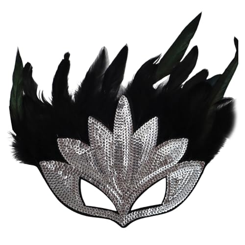 Sobzia Venezianische Maske - Unisex - Maskerade Party Abschlussball Cosplay Karneval Maske Vintage-Halloween Weihnachten für Kostüm Maskerade Mask Venezianischen Maske Kostüm Masken für Damen Herren von Sobzia