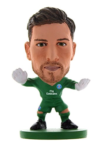 SOCCERSTARZ – SOC1063 – Spielfigur, Motiv: Kevin Trapp aus dem Fußballclub Paris St Germain – Version: Heim-Trikot 2017 SOCCERSTARZ – SOC1063 – Spielfigur, Motiv: Kevin Trapp aus dem Fußballclub Paris St Germain – Version: Heim-Trikot 2017 von SoccerStarz