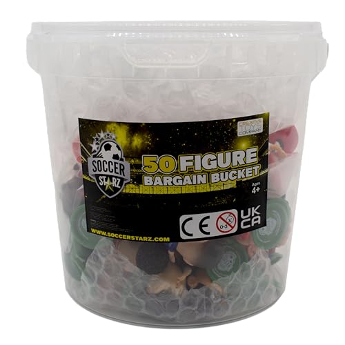 SoccerStarz - 50 Piece Bargain Bucket (Premium) von SoccerStarz