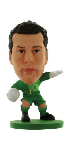 SoccerStarz - Brazil Julio Cesar - Home Kit/Figures von SoccerStarz