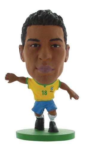 SoccerStarz - Brazil Paulinho - Home Kit/Figures von SoccerStarz