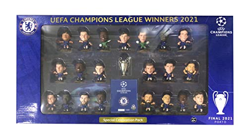 SoccerStarz - Chelsea Champions League Winners Team Pack - 21 Spieler (20/21), CFCCHAMP21 von SoccerStarz