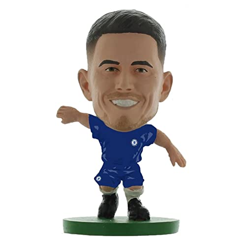 SoccerStarz Chelsea Jorginho Fußball Mini-Fußballfigur, Mehrfarbig von SoccerStarz