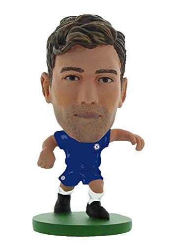 SoccerStarz Chelsea Marcos Alonso Mini-Fußballfigur, Mehrfarbig, M von SoccerStarz