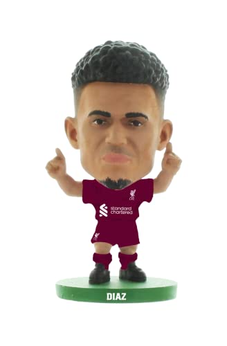 SoccerStarz Liverpool Luis Diaz Home Kit (Version 2023), Medium von SoccerStarz