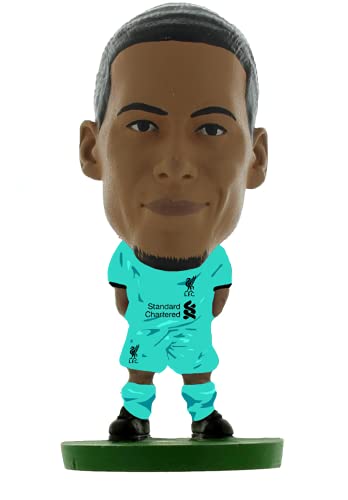 SoccerStarz - Liverpool Virgil Van Dijk – Auswärtstrikot (Version 2021) (Neue Skulptur) /Figuren von SoccerStarz