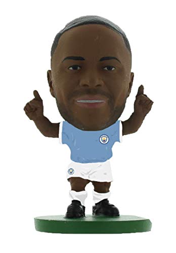 SoccerStarz Man City Raheem Sterling Heimtrikot (klassisches Set) (Neue Modell) / Figuren von SoccerStarz