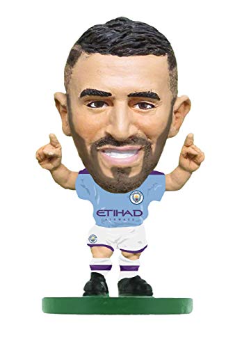 SoccerStarz Man City Riyad Mahrez Heimtrikot (Version 2020) / Figuren von SoccerStarz