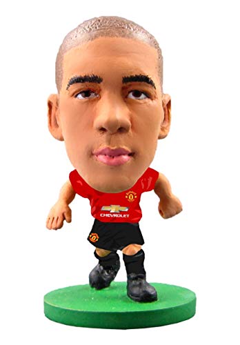 SoccerStarz SOC079 Messi Man Utd Chris Smalling – Heimtrikot (Version 2019) /Figuren, grün von SoccerStarz