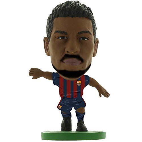 SoccerStarz SOC1182 Barcelona Paulinho Home Kit 2018 Version Figur von SoccerStarz