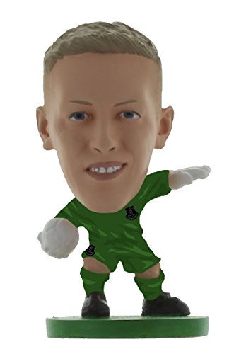 SoccerStarz SOC1195 Everton Jordan Pickford Home Kit Classic Figur von SoccerStarz